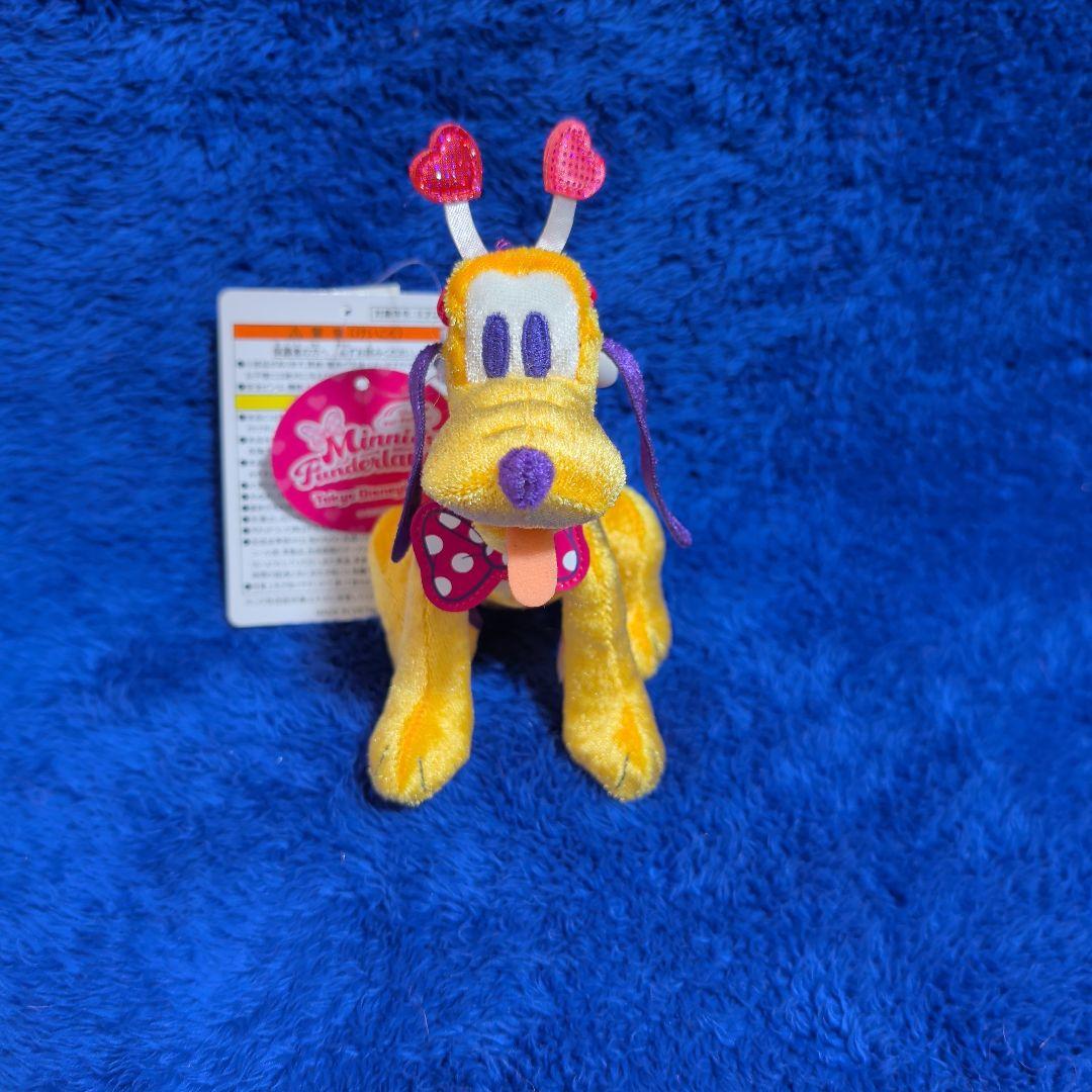 ミニー　ミッキー　プルート　ぬいぐるみ　ぬいぐるみバッジ　 パルパルーザ