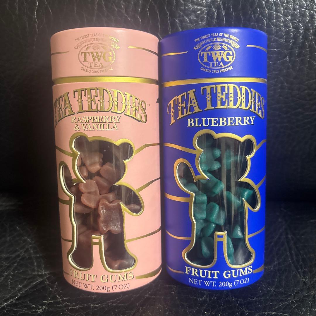 TWG Tea ティーテディ　テディベア型　フルーツグミ　2種セットTEA