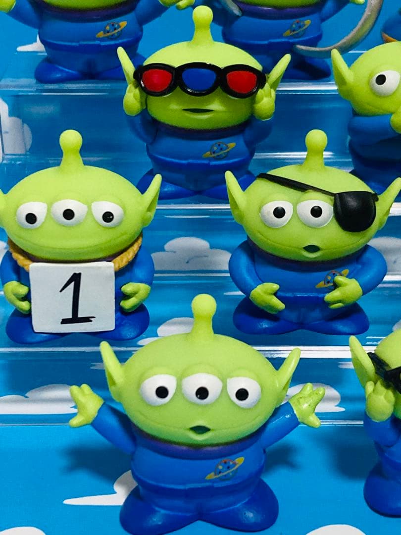 トイストーリー　エイリアン　ソフビ　リトルグリーンメン ソフビ　ピクサー