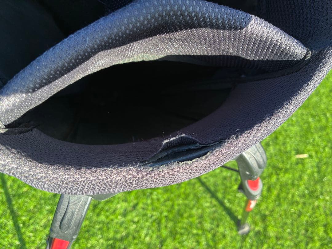 パ*地様 Titleist スタンドゴルフバッグ 黒/赤　9.5型