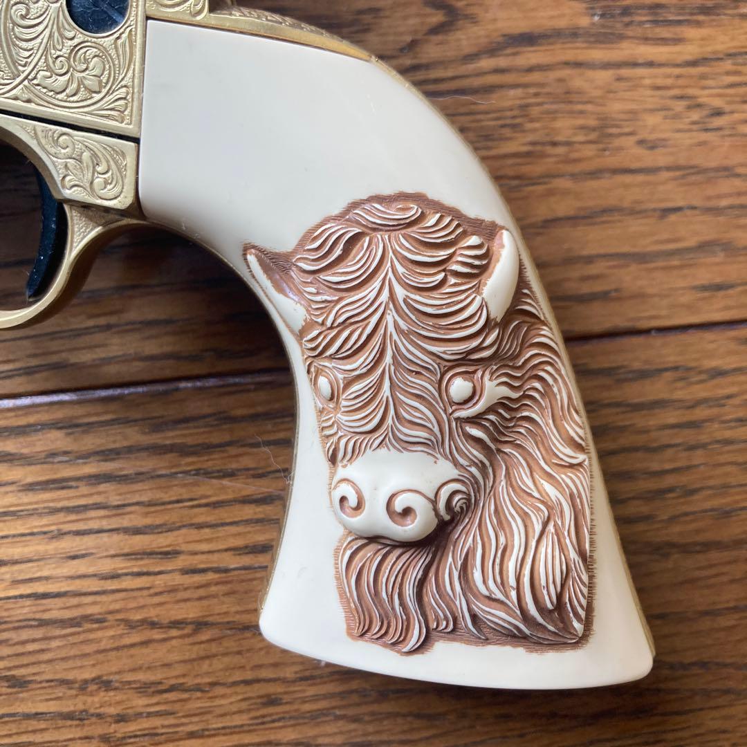 フランクリンミントモデルガン　テディルーズベルト　カートリッジ付きコルトSAA