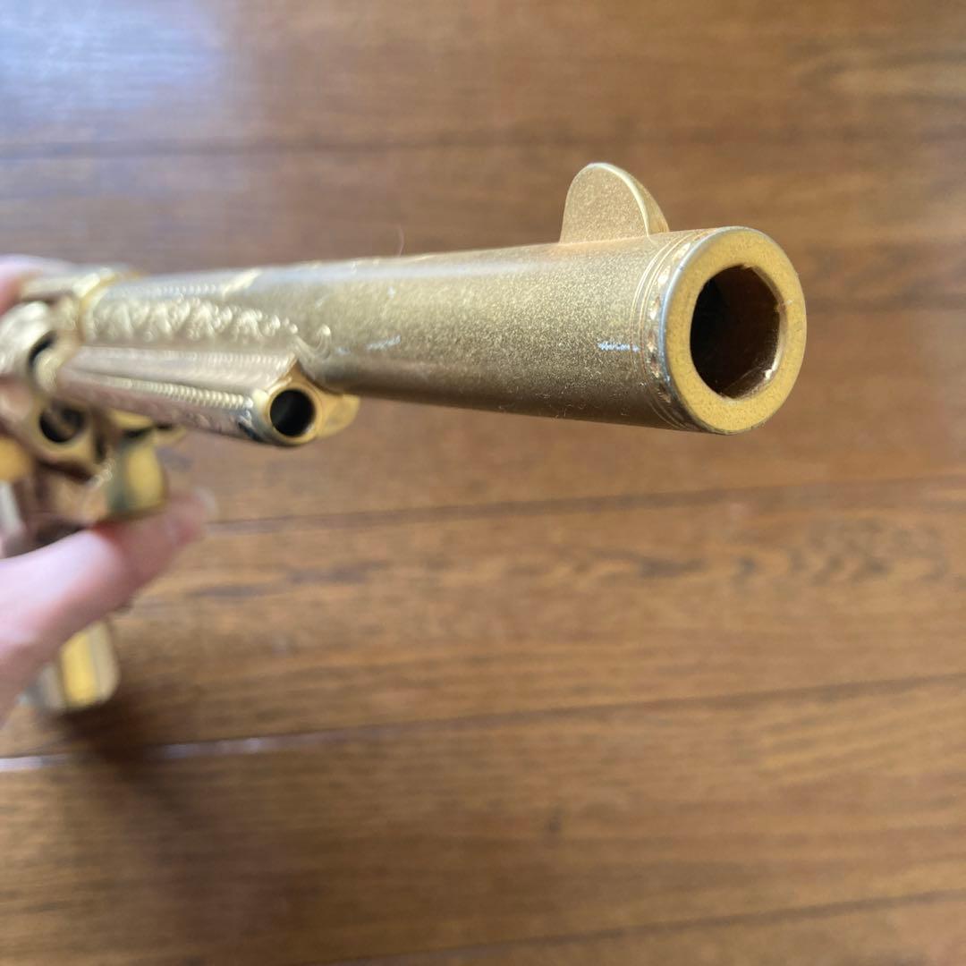 フランクリンミントモデルガン　テディルーズベルト　カートリッジ付きコルトSAA