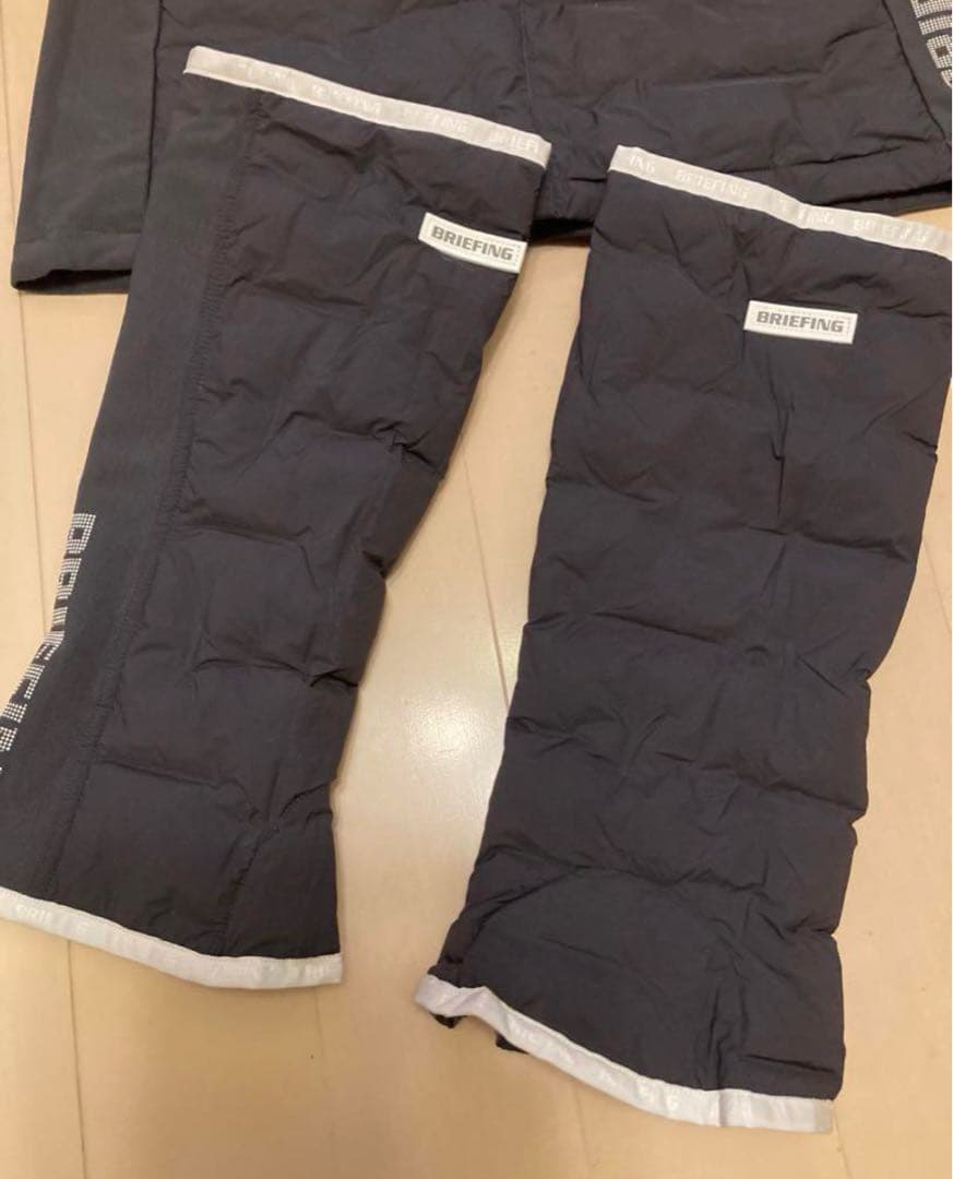 一回使用　BRIEFING スカートとレッグウォーマーセット グレー