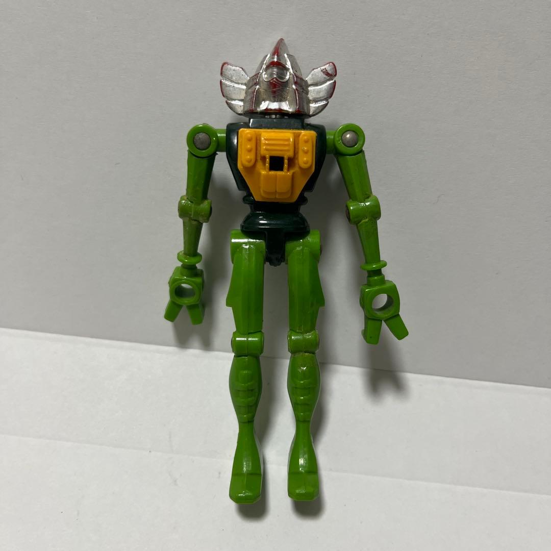 昭和レトロ　ミクロマン　アクロイヤー　レーシングタイタン　フィギュア　旧タカラ