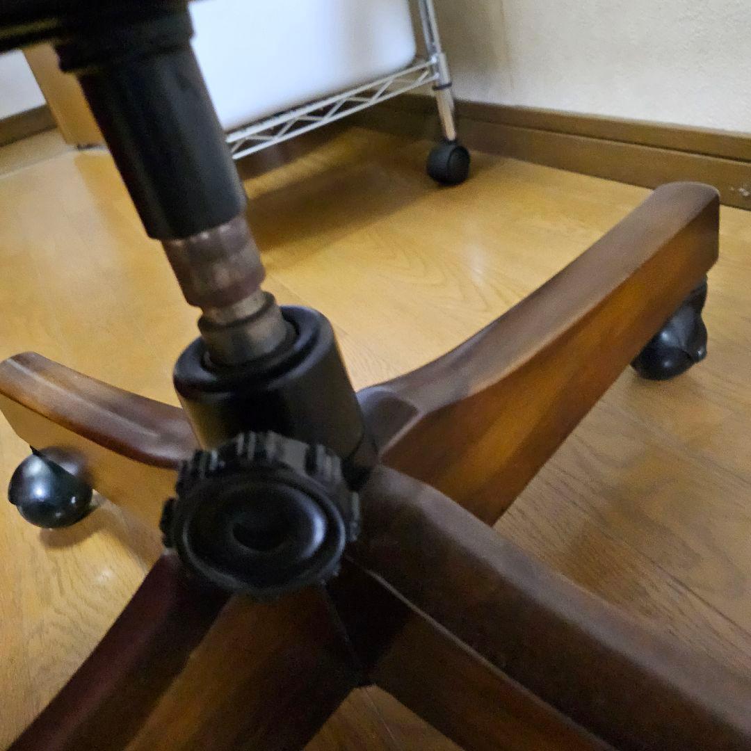 カリモク コロニアルチェア karimoku デスクチェア イス　キャスター