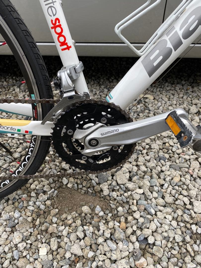 Bianchi sport camaleonte クロスバイク ホワイト