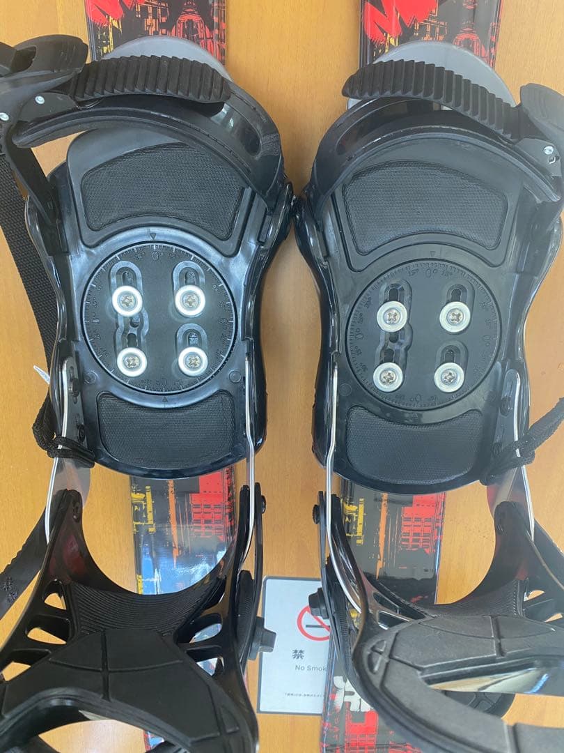 JOY RIDE スキー板 黒 赤　ソフトブーツ仕様