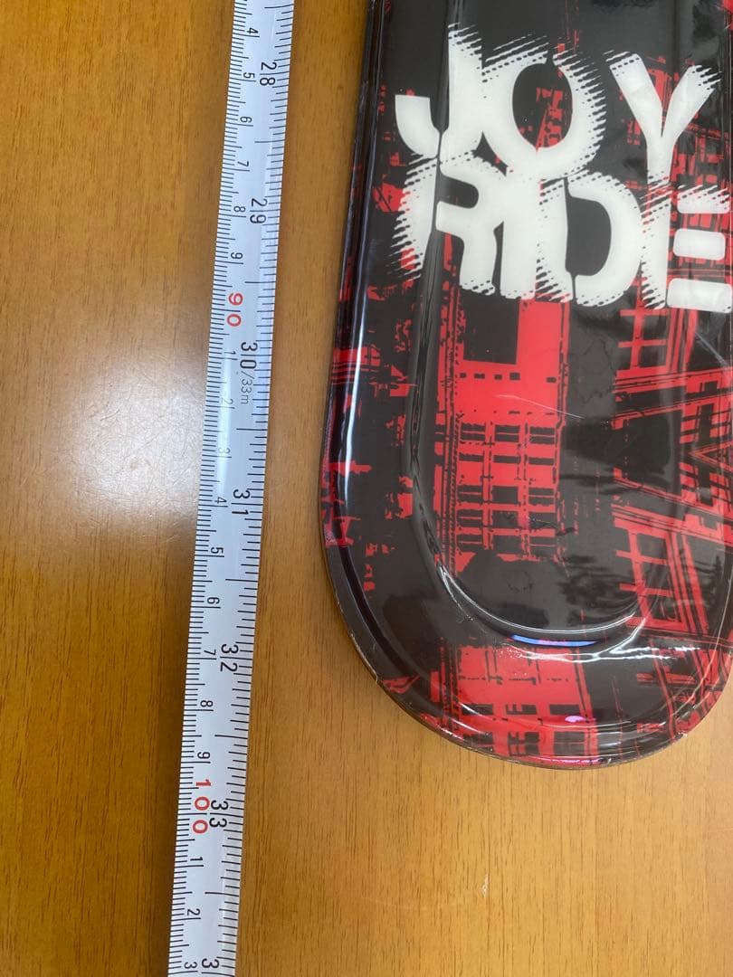 JOY RIDE スキー板 黒 赤　ソフトブーツ仕様
