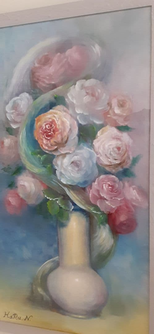 中島敏春☆油彩画作品☆新作☆原画☆一点物。