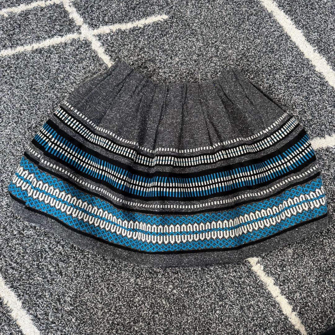 パーリーゲイツ　ラフドビーボーダー　スカート