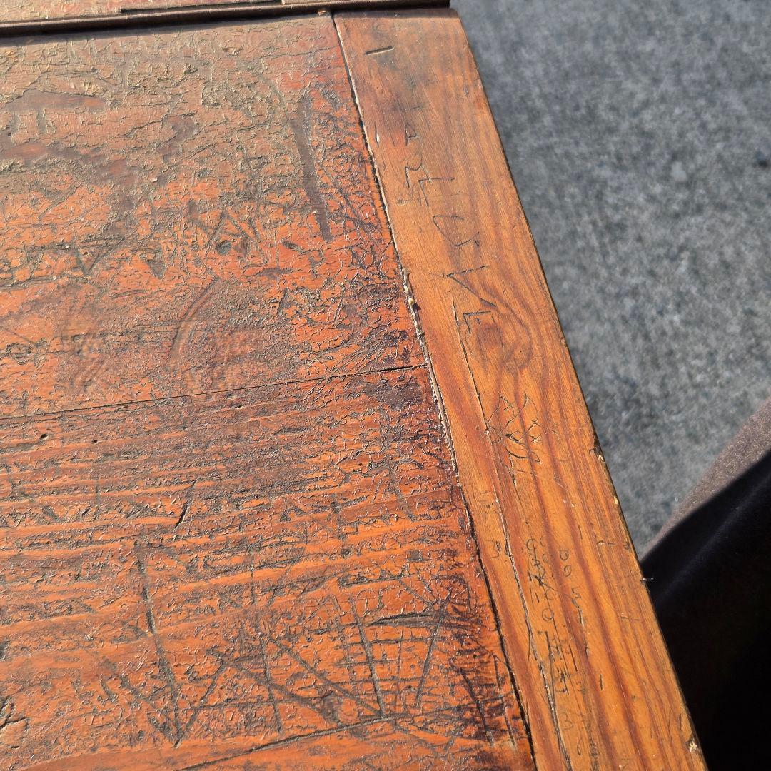 【値下げ中】リペア ヨーロッパ製 アンティーク デスク チェア 【送料込み】