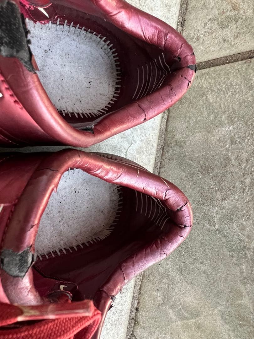 Nike air zoom total 90 赤 スパイクシューズ25.5