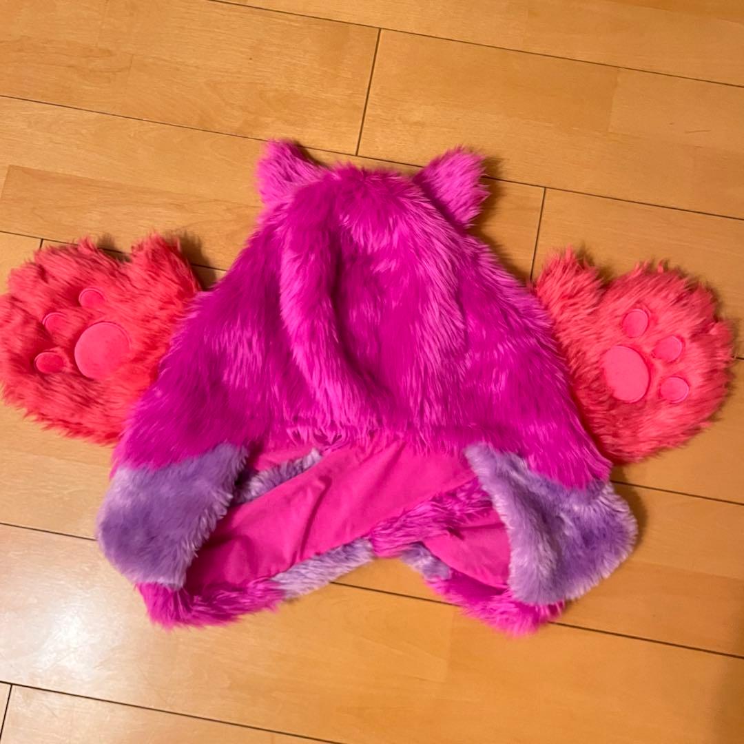 ディズニー チェシャ猫 マフラーファンキャップ