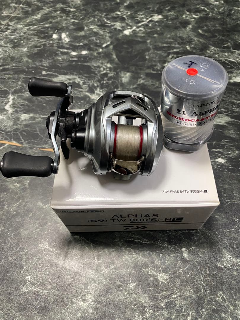 ALPHAS SV TW 800SH-L ベイトリール