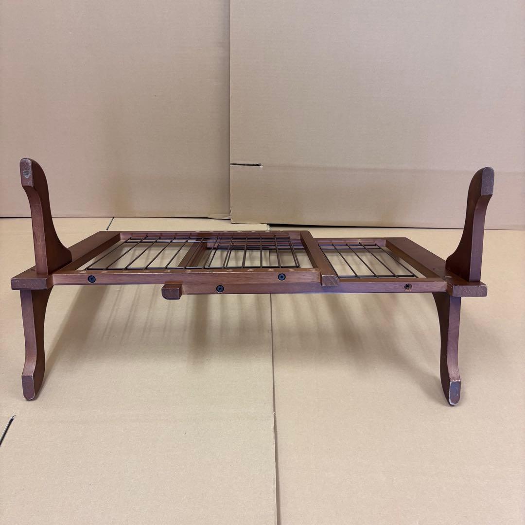 Petio 木製置くだけゲート ダークブラウン