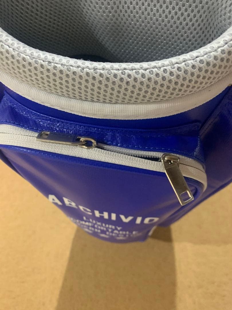 【11/15最終受付】ARCHIVIO キャディバッグ 青