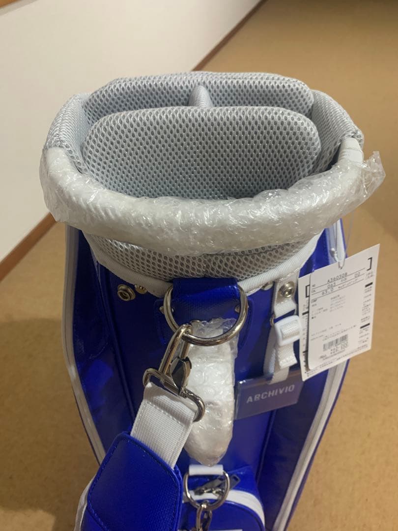 【11/15最終受付】ARCHIVIO キャディバッグ 青