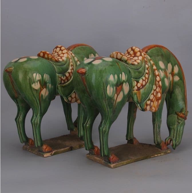 唐三彩とうさんさい 陶磁器 装飾品 工芸品 美術品 置物