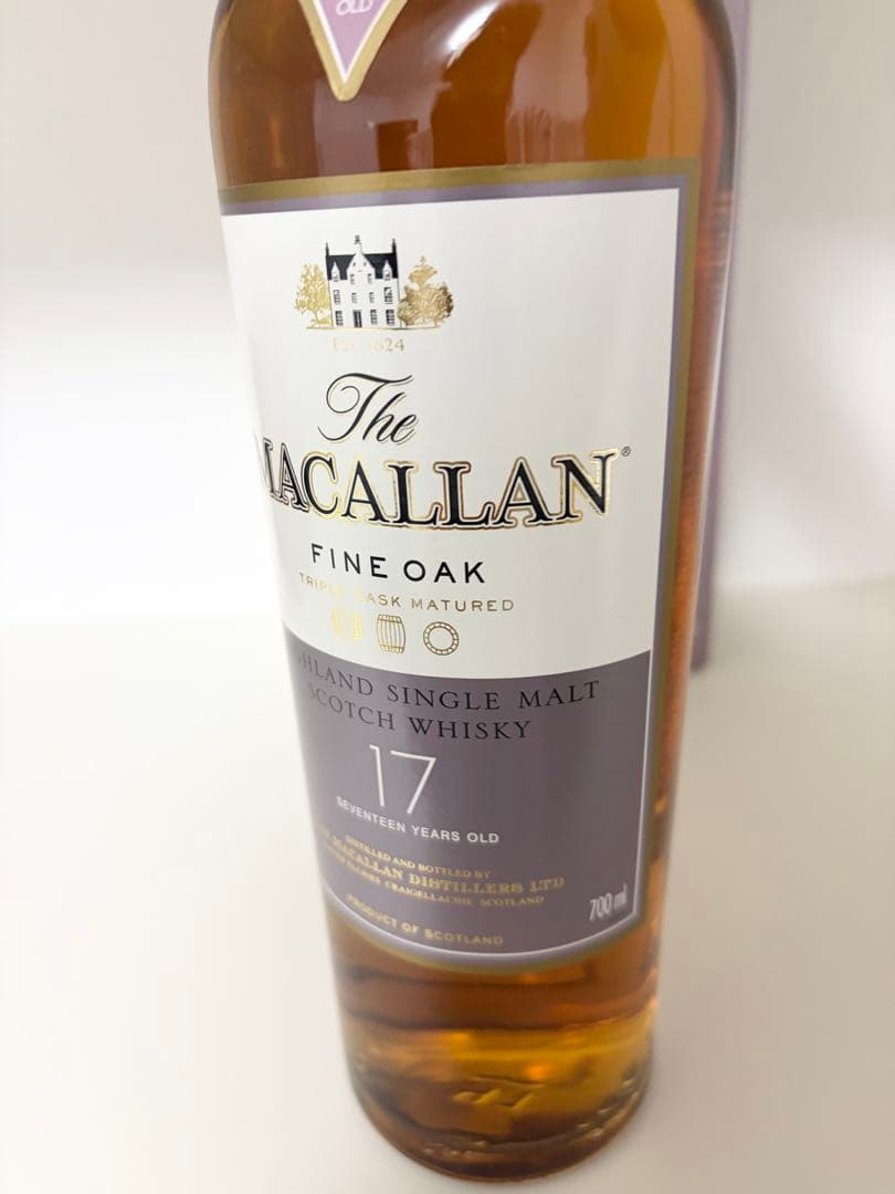 ザ・マッカラン 17年 ファインオーク 700ml 43% 正規品 箱 未開栓
