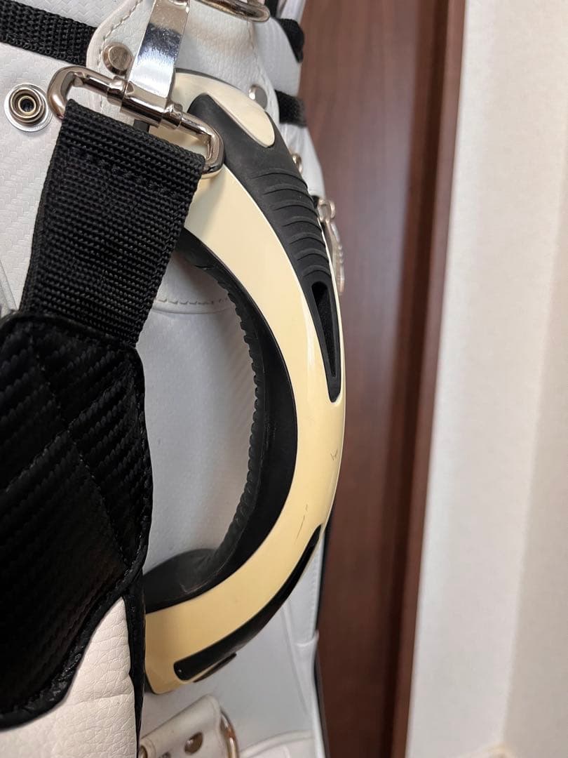 松ちゃんnew balance ゴルフバッグ ホワイト