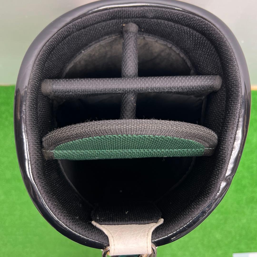 アダバット Adabat キャディバッグ　9インチ　グリーン　男性用　中古品