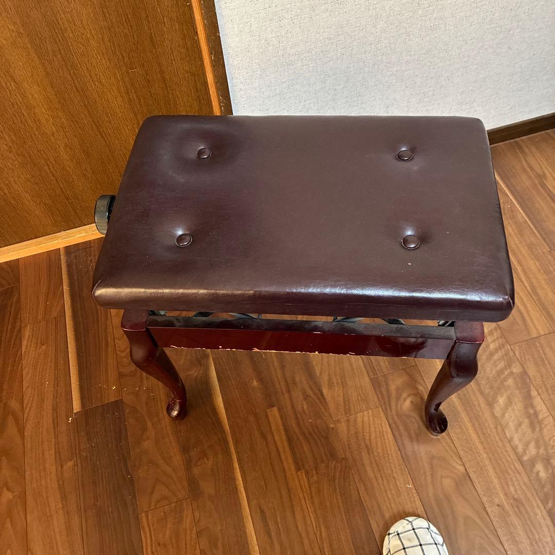 〔中古〕EＭPERORアップライトピアノ ダークウッド