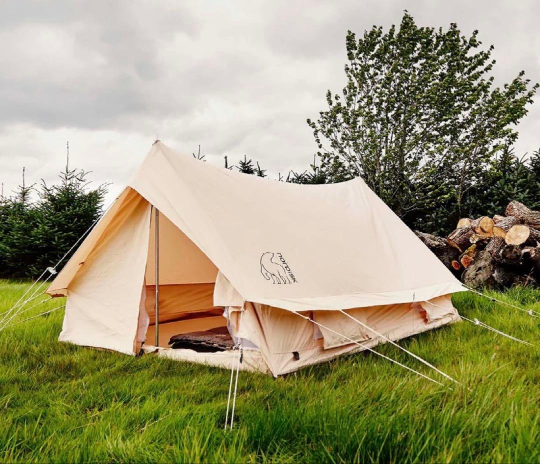 ユドュン5.5 ノルディスク　カラビナ&ランタンシェード付き