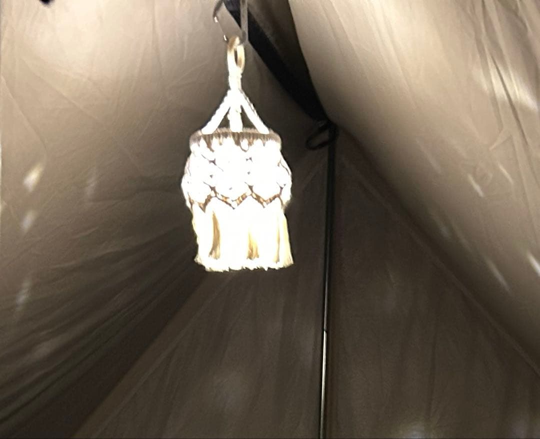 ユドュン5.5 ノルディスク　カラビナ&ランタンシェード付き