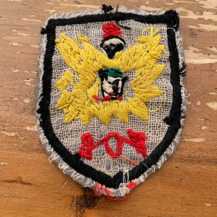 vintage 40s〜50s army skull ワッペン ベトナム戦争希少