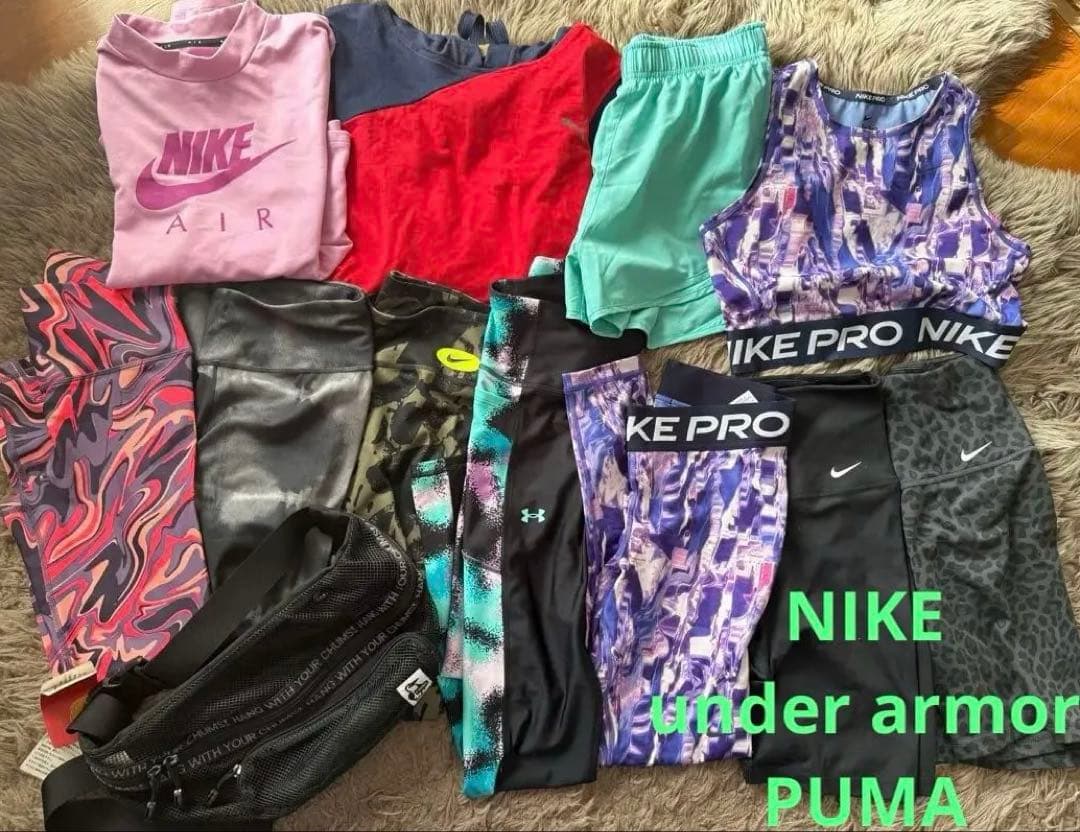 週末価格NIKE その他スポーツブランドウェア新品 中古12点まとめ売りサイズM