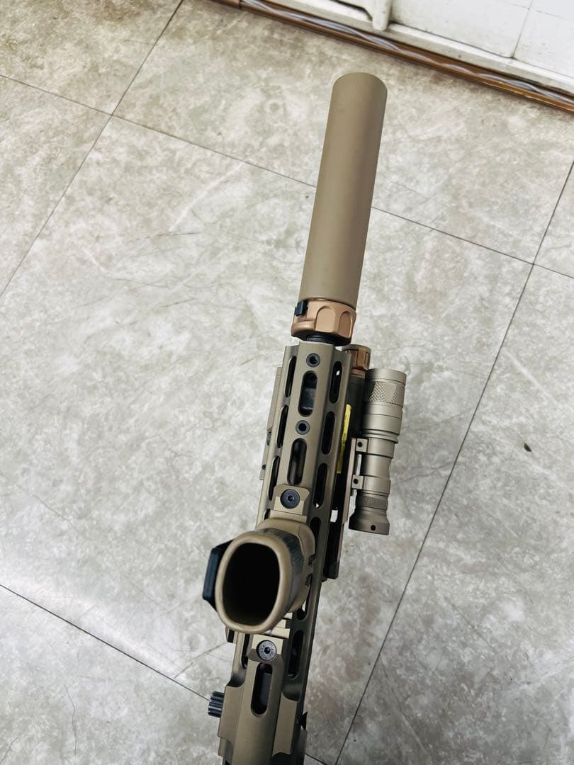 HK416D システマ　PTW 電動ガン　MAX2 トレポン　GEISSELE