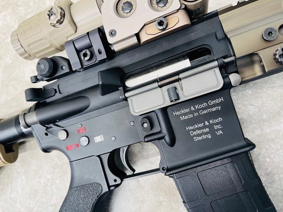 HK416D システマ　PTW 電動ガン　MAX2 トレポン　GEISSELE