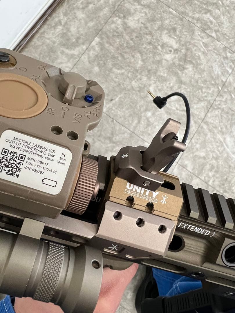 HK416D システマ　PTW 電動ガン　MAX2 トレポン　GEISSELE