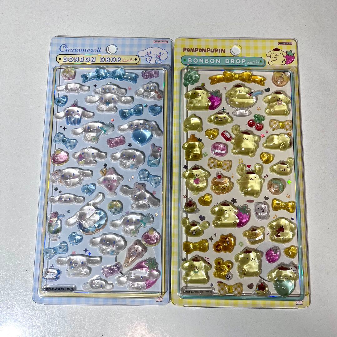 ボンボンドロップシール サンリオ全種類(大)
