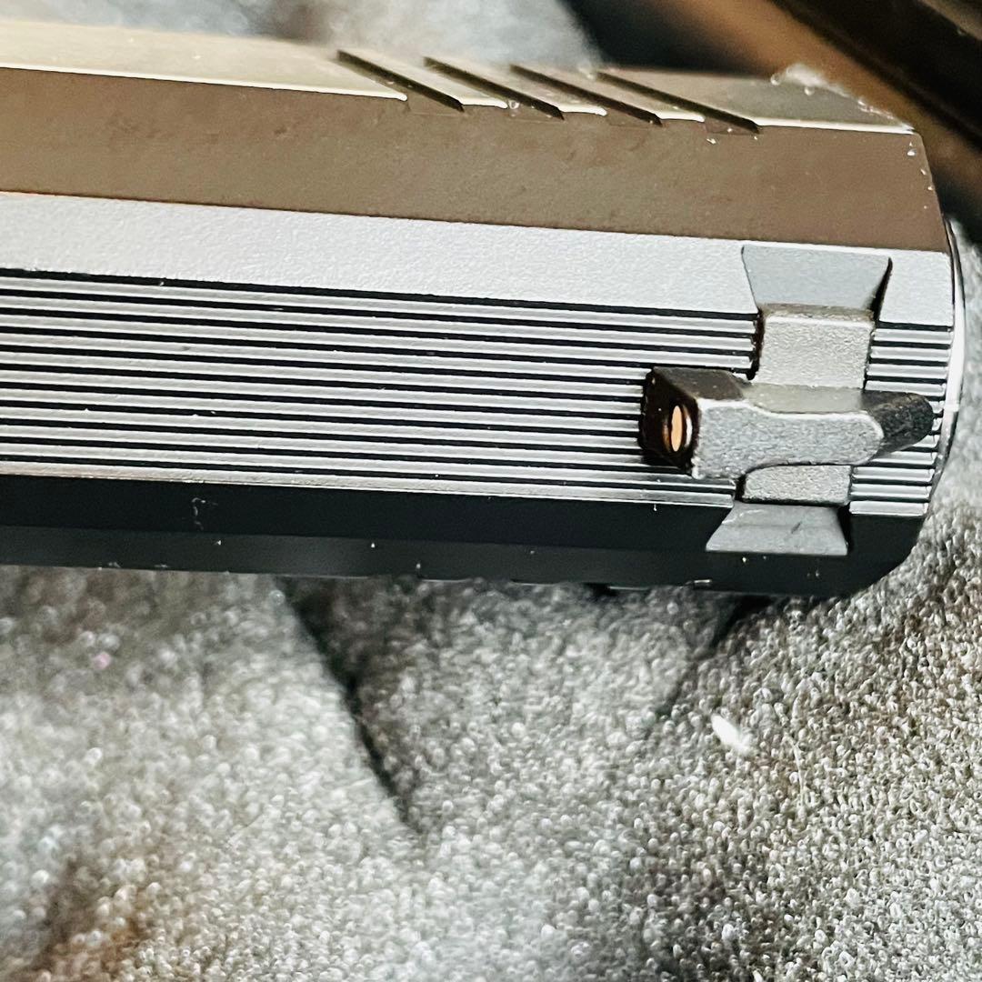 東京マルイ ガスブローバック ハイキャパカスタム デュアルステンレス　ガスガン