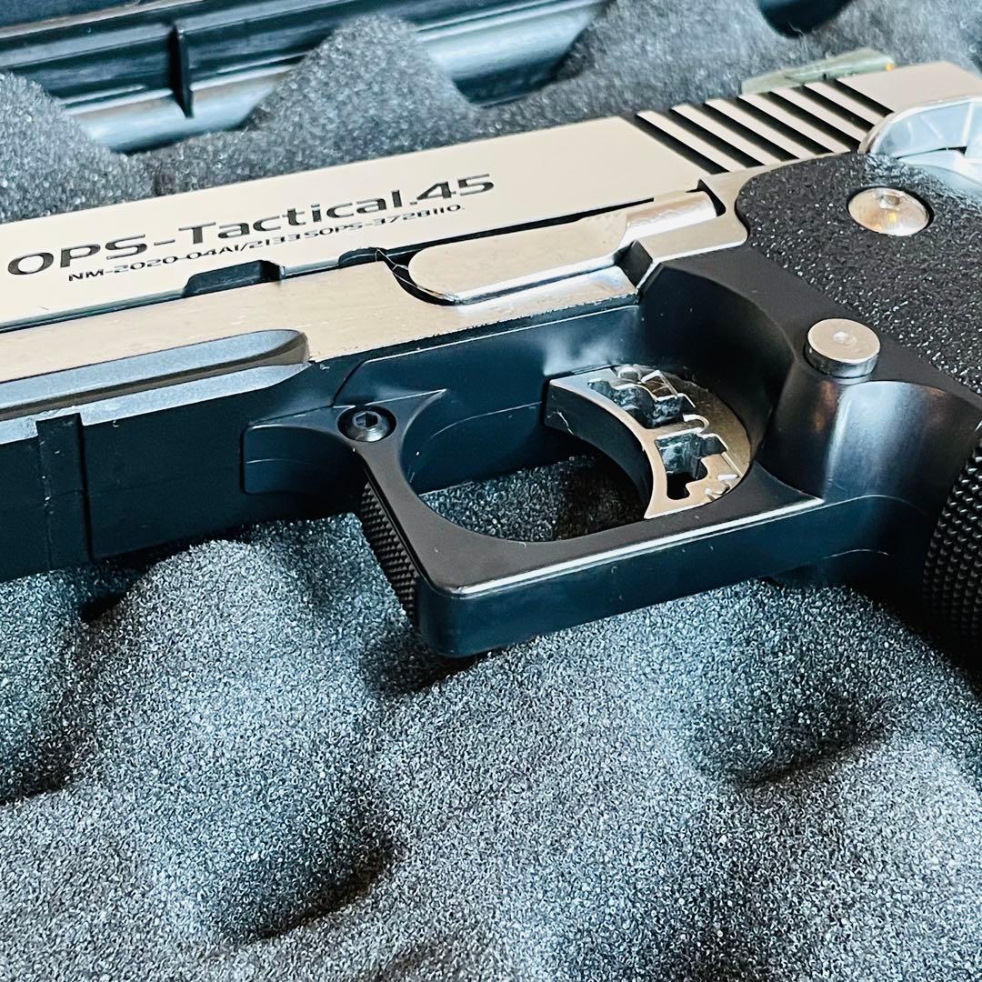 東京マルイ ガスブローバック ハイキャパカスタム デュアルステンレス　ガスガン