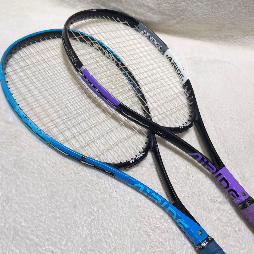 ヨネックス YONEX エアライド 軟式テニスラケット お得✨️ ２本セット