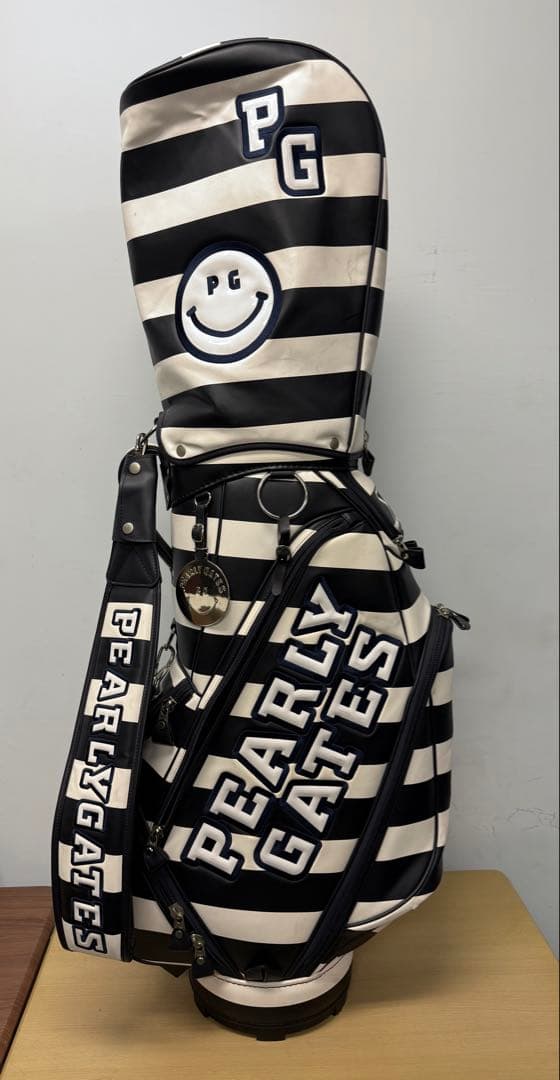 PEARLY GATES ストライプ キャディバッグ 限定品