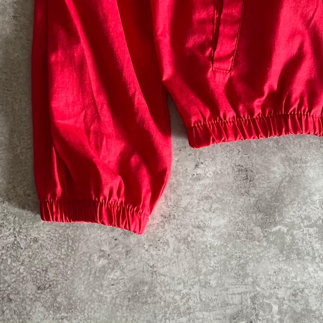 80s シンシナティレッズ スタジャン L ナイロン/RED