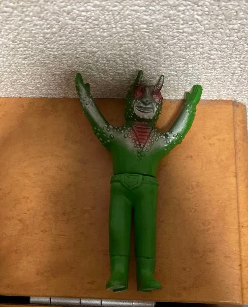 【希少】当時物 死神カメレオンミニソフビ 仮面ライダー ショッカー怪人