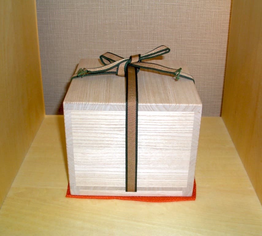 楽焼　小川長楽 作　黙雷老師直筆　西江水　在銘印　茶碗　無傷　保証　箱合。