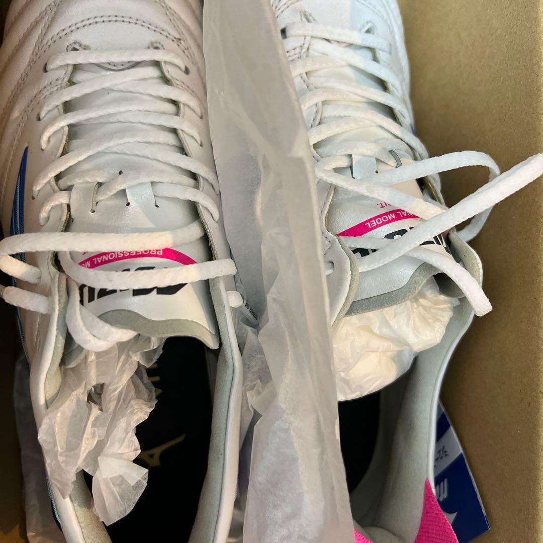 Mizuno Morelia ホワイト/ピンク シューズ 23.0cm