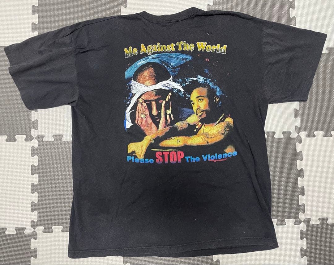2Pac Tシャツ ブラック