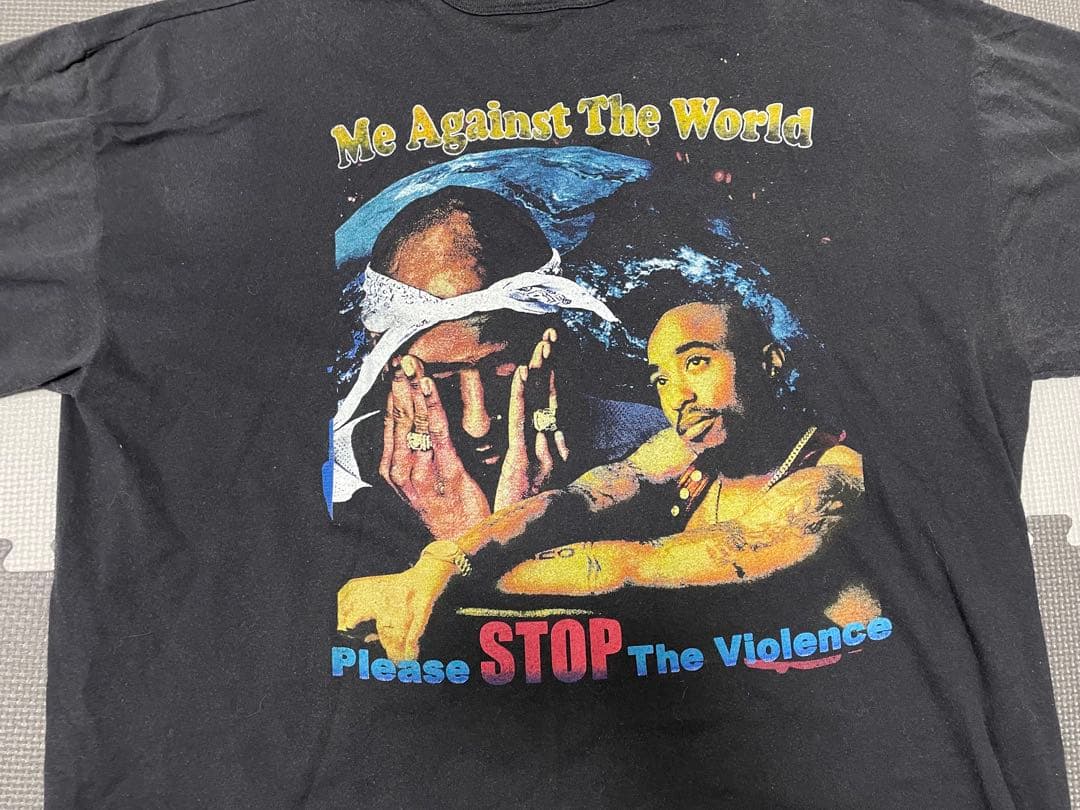 2Pac Tシャツ ブラック