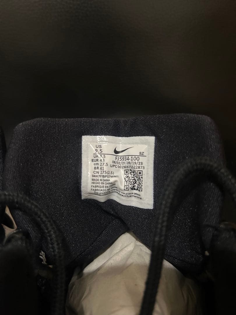 エアジョーダン9ゴルフシューズ