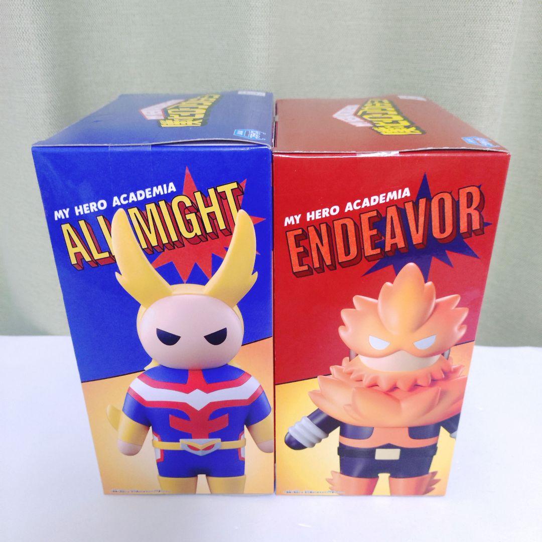 僕のヒーローアカデミア　SOFVIMATES　オールマイト　エンデヴァー　ソフビ