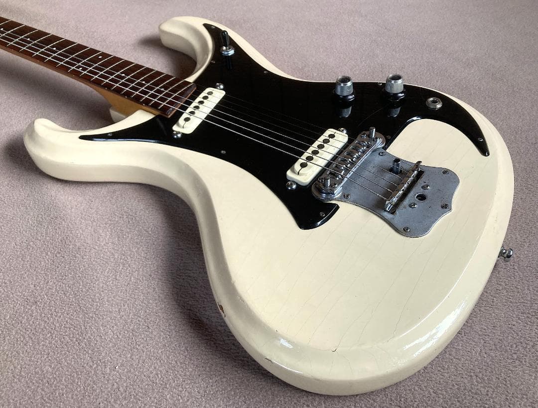 ギター GUYATONE LG150T MOSRITE STYLE WHITE 60s