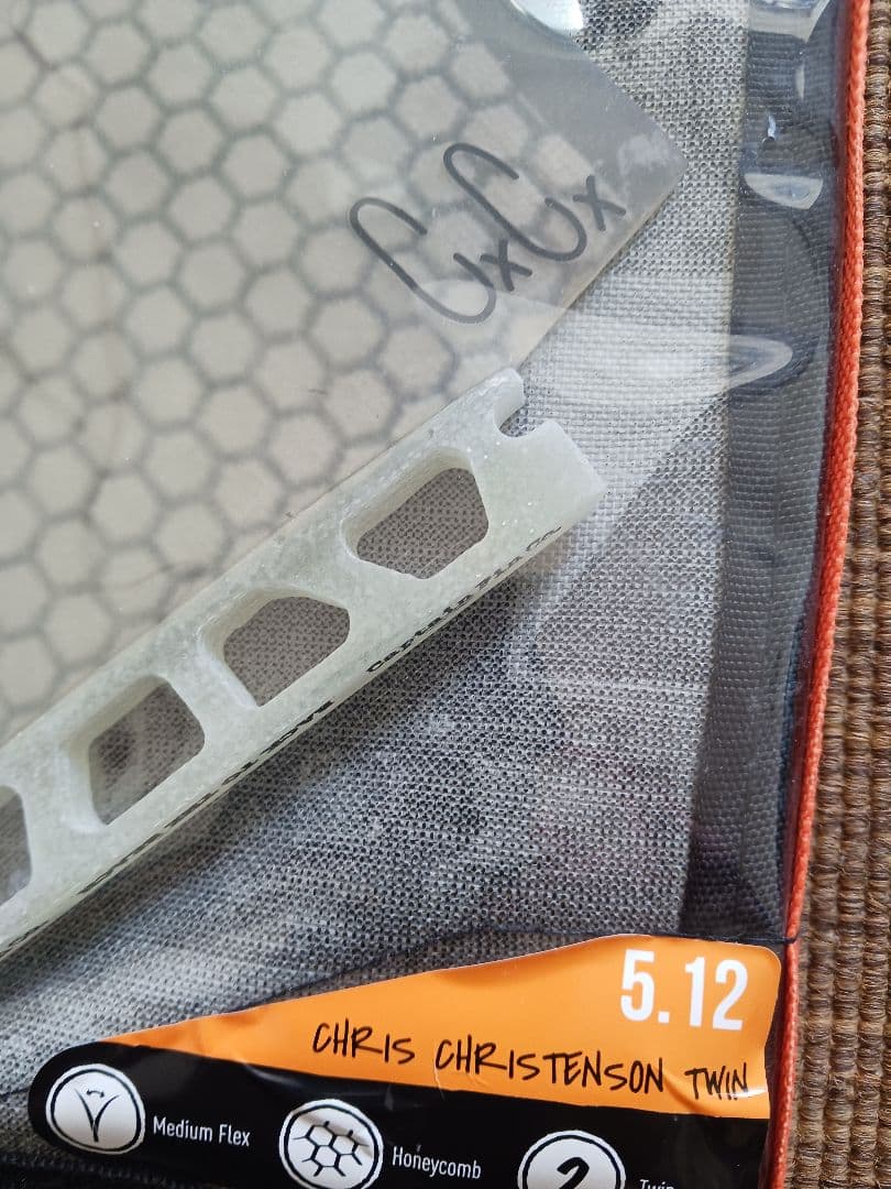 新品　キャプテンフィン　クリステンソン　キールフィン　ツインフィン