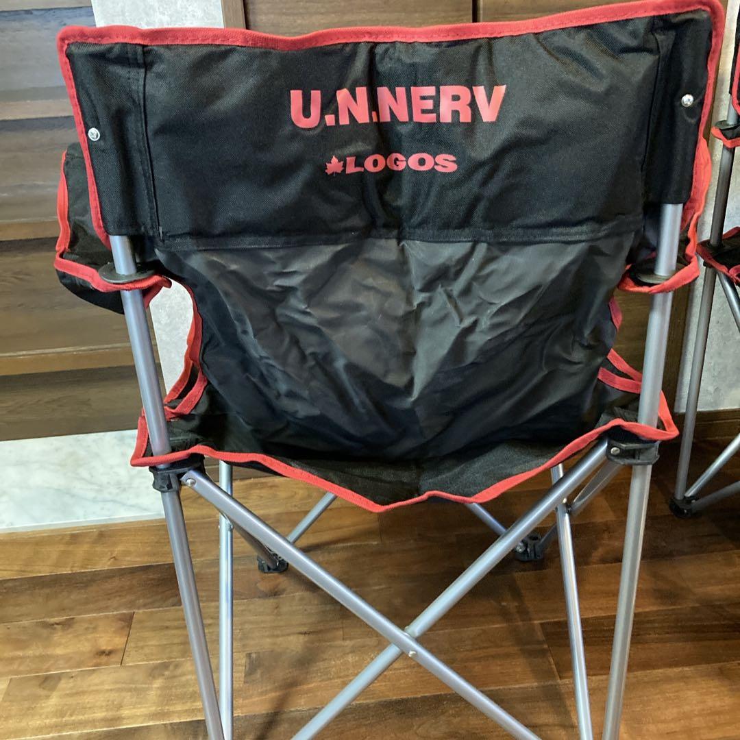 新品未使用✨️ LOGOS エヴァ コラボ　折りたたみチェア ※2脚セット送料込