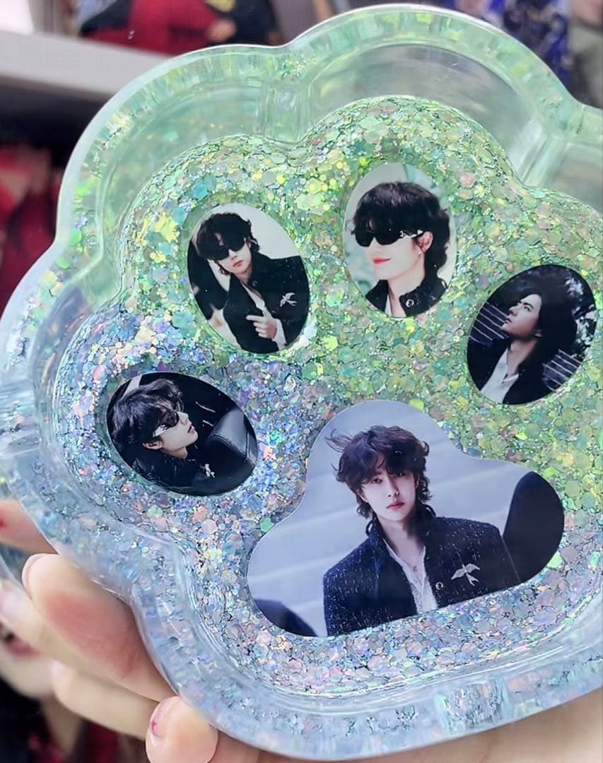 王一博 新作 ジャンボレジン猫肉球トレー 7点セット❣️確認用❣️